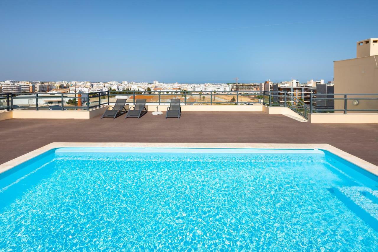 Apartamento Oceanfront: Luxury Magnificent Views And Pool Olhão Exterior foto